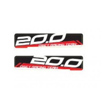20.0 Racing 2017 Design Swing Arm Sticker Spares