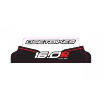 16.0 Racing 2015 Sticker Spares - Front Number Board