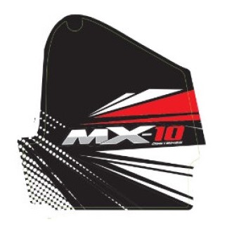 MX10 Infill Panel Sticker - Left hand Infill / Side  ONLY.