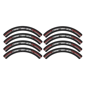 12.5 Racing 2018+  - Rim stickers (Set of 8 for one wheel)