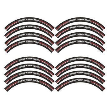 16.0 Racing 2018+ Control Design Sticker Spares - Rim stickers (Front & Rear)