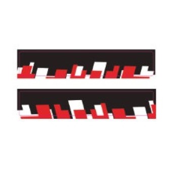 20.0 Lite 2018+ Control Design Sticker Spares -  Swing arm (Pair)