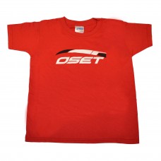 Adult t-shirt with OSET logo - Red